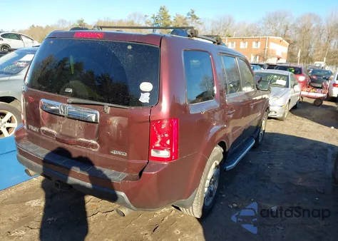 2010 Honda Pilot Ex-L from USA, damaged, VIN 5FNYF4H61AB026305